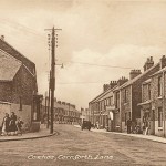 Old photo of Cornforth Lane, Coxhoe