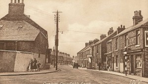 Old photo of Cornforth Lane, Coxhoe