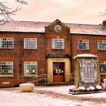 Coxhoe Village Hall in winter